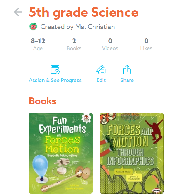 5th - Ms. Christian's Library Lessons